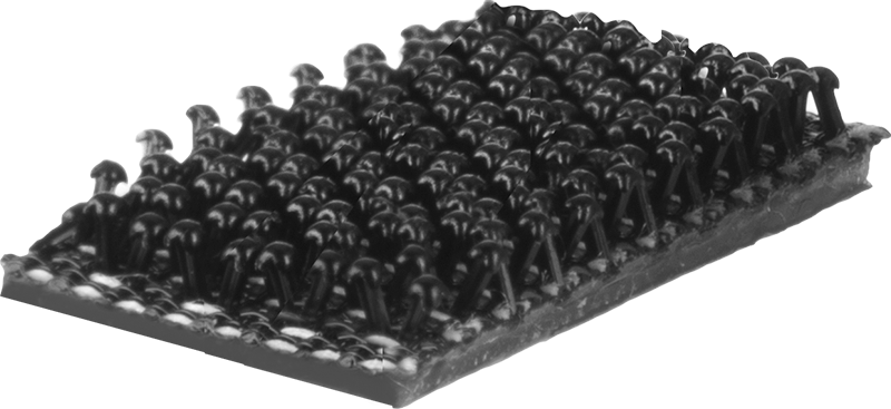 Birbirine Geçmeli Bağlantı Elemanları, Yapışkanlı Arka Yüzeyli, 1“ Genişlik x 1/2” Uzunluk