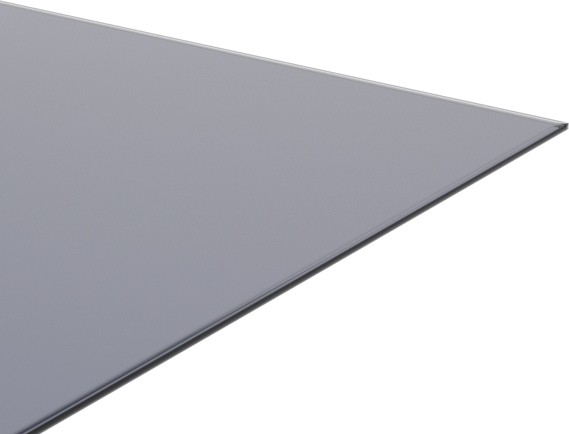 Şeffaf Kimyasal Dayanıklı PVC Levha, 24" x 24" x 1/8"