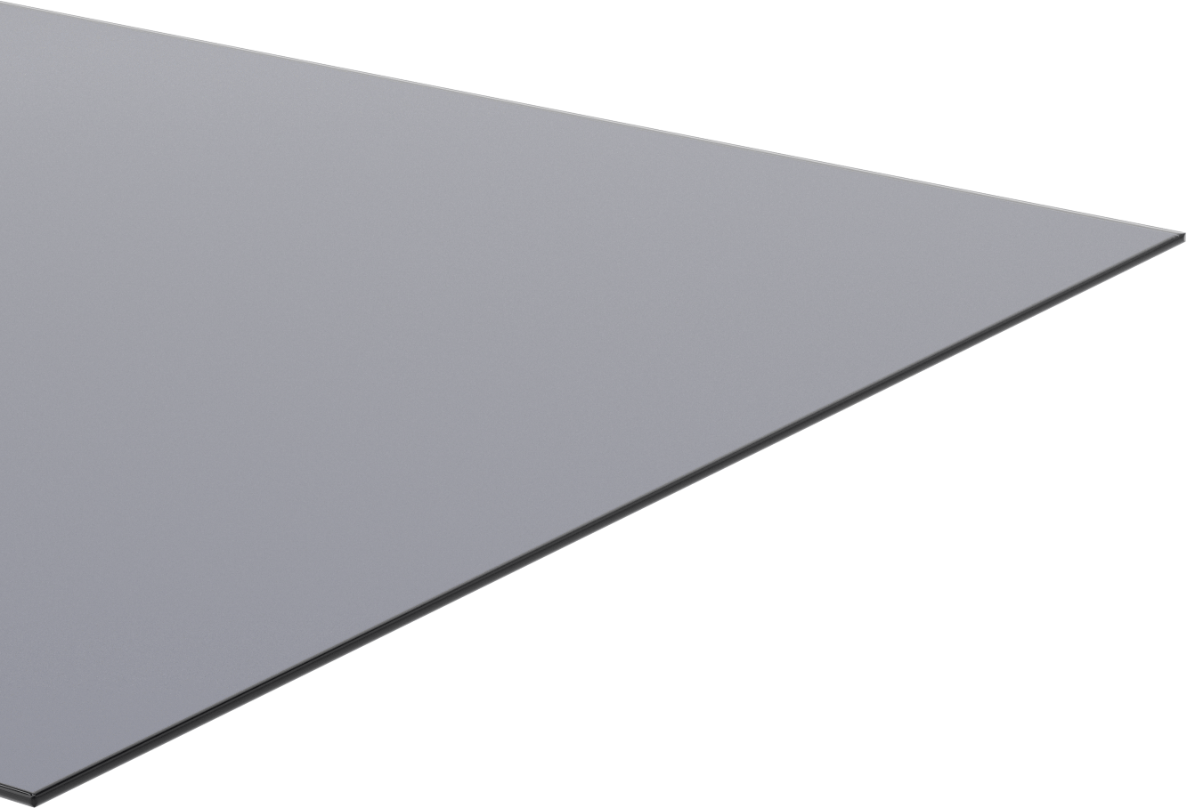 Şeffaf Kimyasal Dayanıklı PVC Levha, 24" x 48" x 1/8"