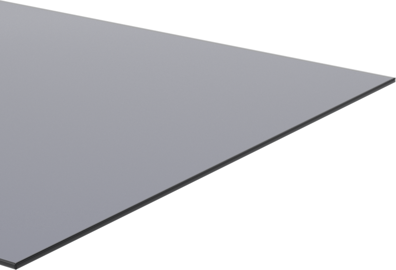Şeffaf Kimyasal Dayanıklı PVC Levha, 24" x 48" x 3/16"