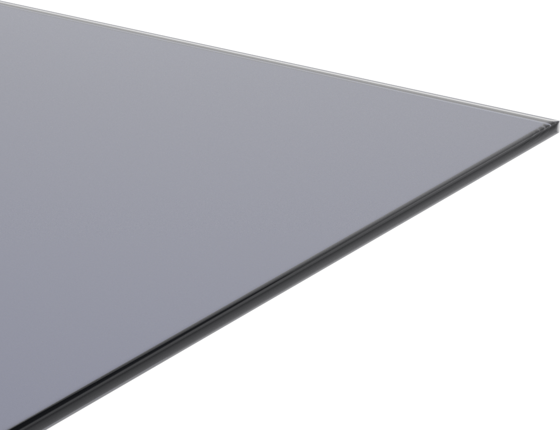 Şeffaf Kimyasal Dayanıklı PVC Levha, 24" x 24" x 1/4"