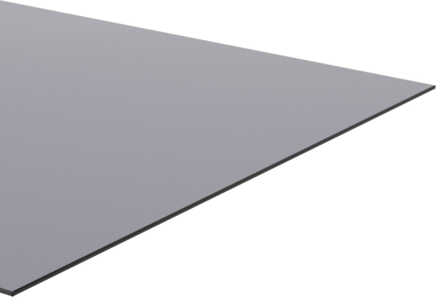 Şeffaf Kimyasal Dayanıklı PVC Levha, 48" x 96" x 1/4"
