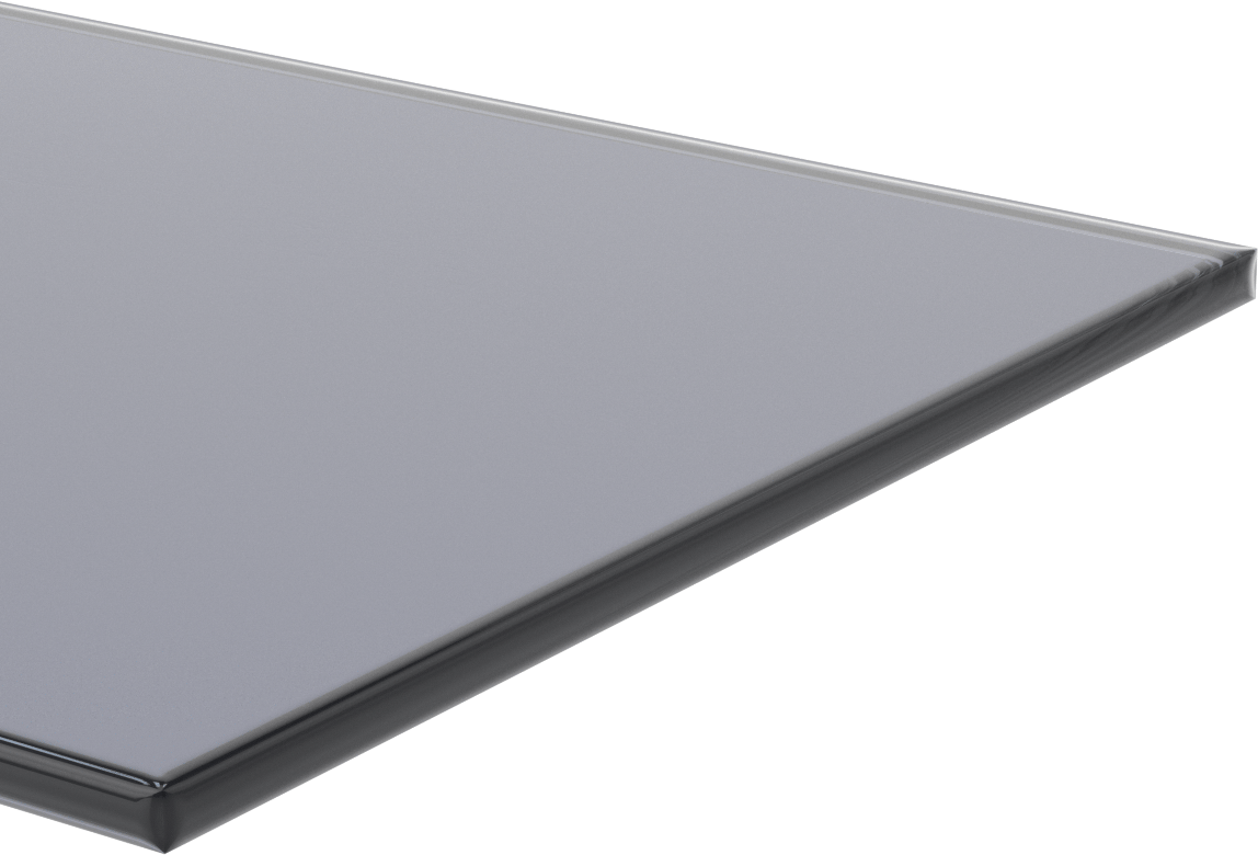 Şeffaf Kimyasal Dayanıklı PVC Levha, 12" x 24" x 3/8"