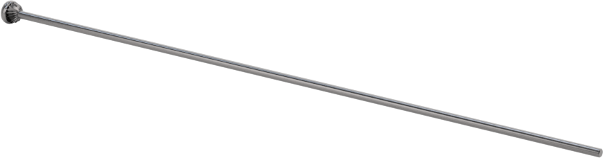 Çapraz Delikler için CNC Montajlı Freze Ucu, Yarım Küre, 0,045 inç Şaft Çapı, 1/8“ Çap x 3/32” Uzun Baş