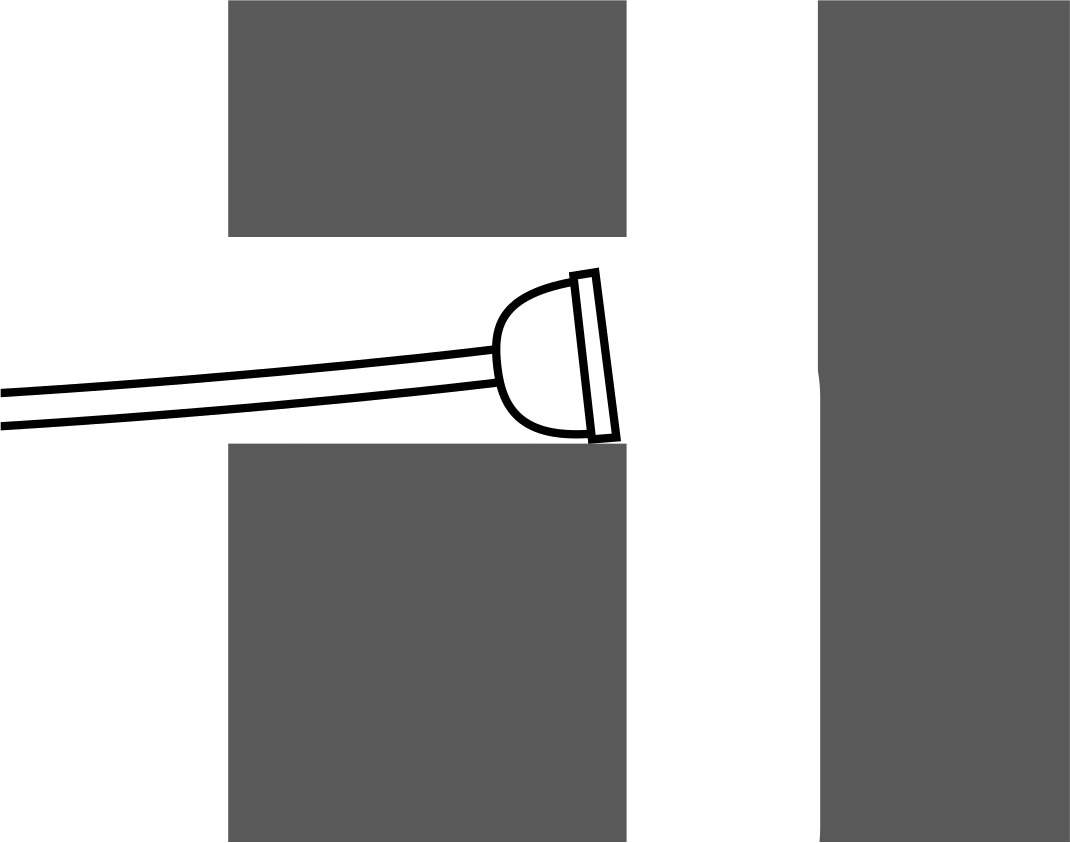 For Deburring T-Shaped Holes