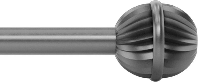 Çapraz Delikler için CNC Montajlı Freze Ucu, Bilye, 0,03" Şaft Çapı, 1/16“ Çap x 3/32” Uzun Baş
