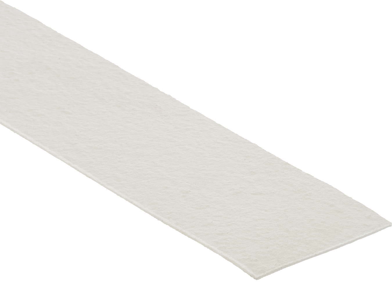 Yüksek Sıcaklık Seramik Elyaf Boru Yalıtımı, Alümina Oksit, 50' Uzunluk x 2-1/2“ Genişlik x 1/32” Kalınlık