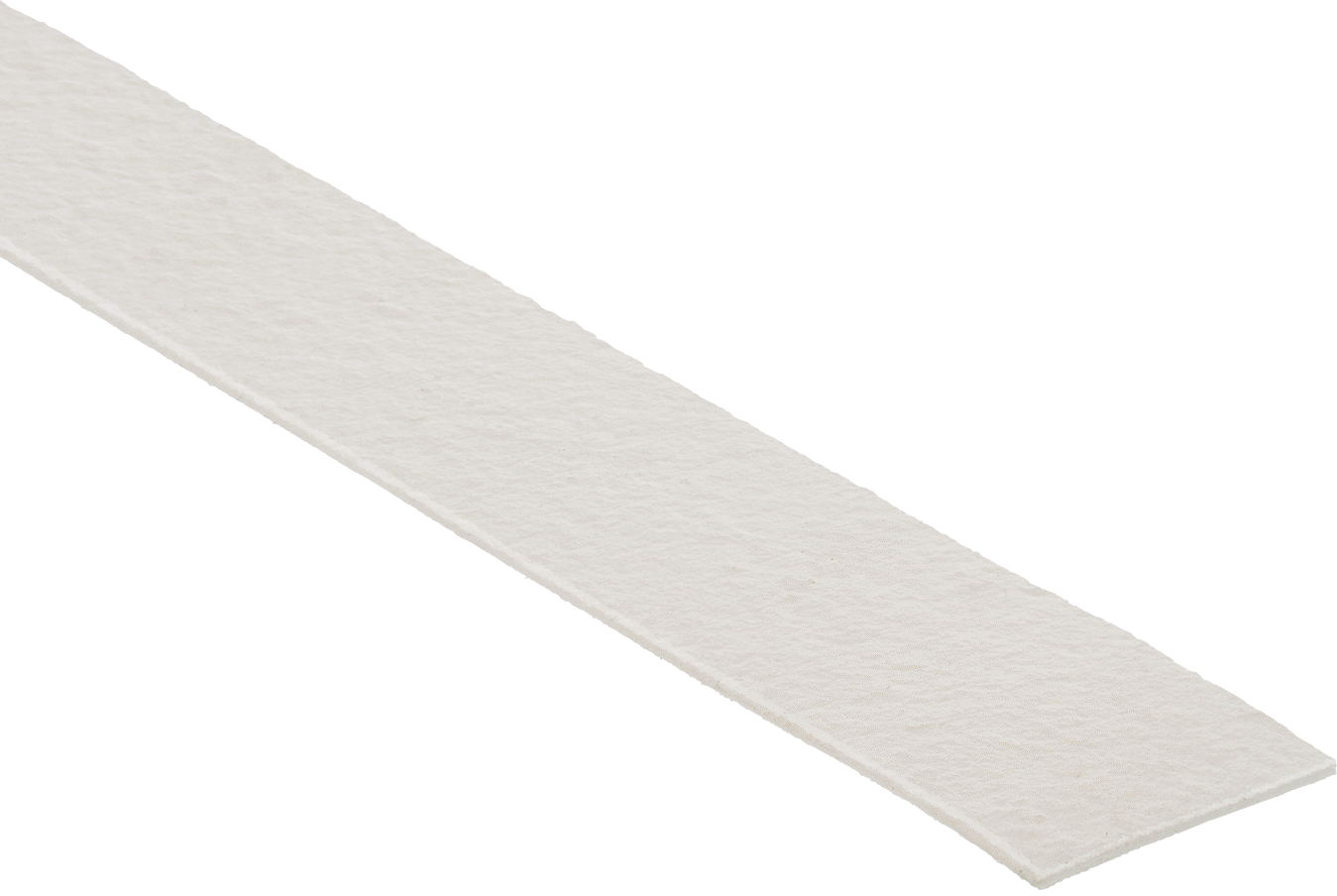 Yüksek Sıcaklık Seramik Elyaf Boru Yalıtımı, Alümina Oksit, 50' Uzunluk x 1-1/2“ Genişlik x 1/16” Kalınlık