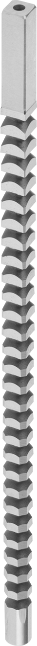 Kare Broş, 7 mm Boyut