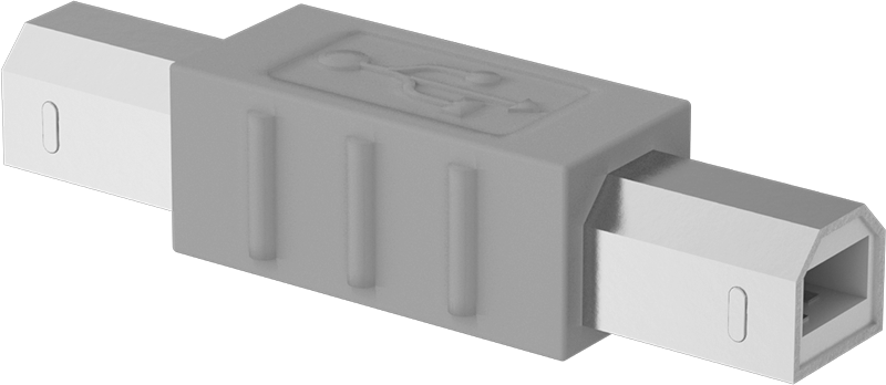 USB Adaptörü, USB B Erkek x USB B Erkek