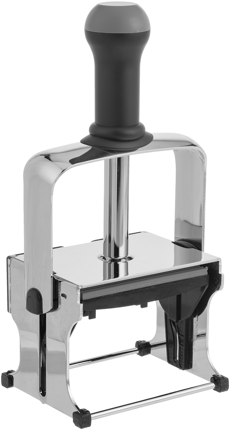 Değiştirilebilir Mesajlı Kendinden Mürekkepli Lastik Damga, 2-1/4“ Yükseklik x 3-3/8” Genişlik Baskı Alanı