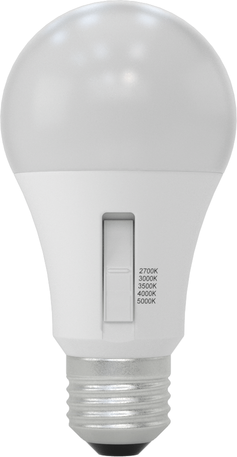 Alacakaranlıktan Şafağa Vidalı Tabanlı Ampul, A19 Ampul, 100 W Eşdeğer Akkor, 1500 Lumens