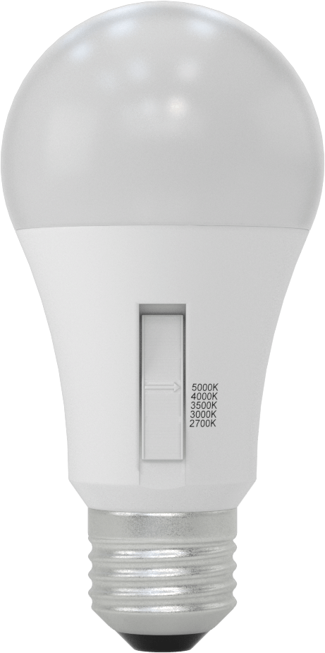 Hareket Algılayıcı Vidalı Tabanlı LED Ampul, A19, 60W Eşdeğer Akkor, 800 Lumens