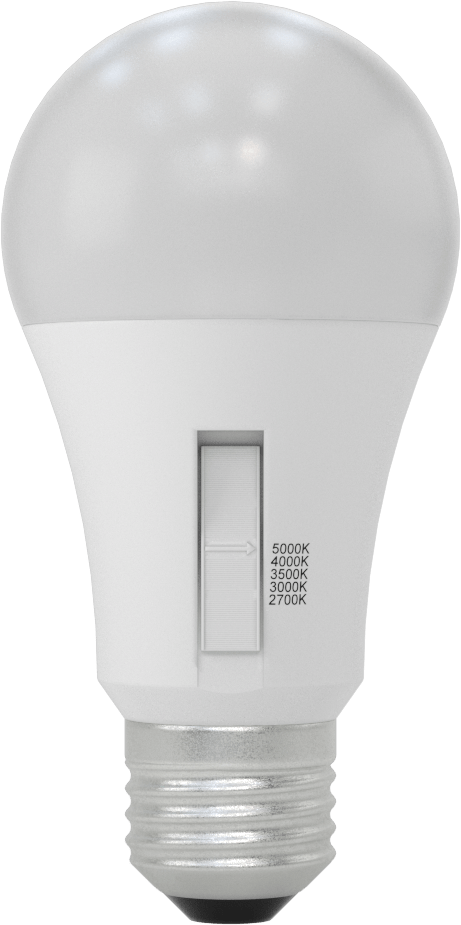 Hareket Algılayıcı Vidalı Tabanlı LED Ampul, A19, 60W Eşdeğer Akkor, 800 Lumens