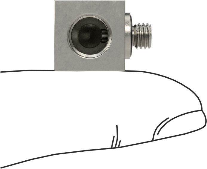 Minyatür Orta Basınçlı 316 Paslanmaz Çelik Boru Bağlantı Parçası, Dirsek adaptörü, 1/16 NPT Dişi x M5 x 0,8 mm Erkek