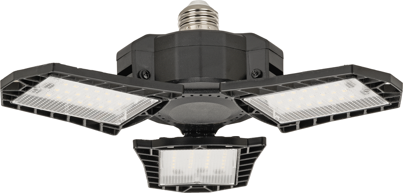 Ultra Parlak Vidalı Tabanlı Panel Ampul, 3 panel ile, 6000 Lumens