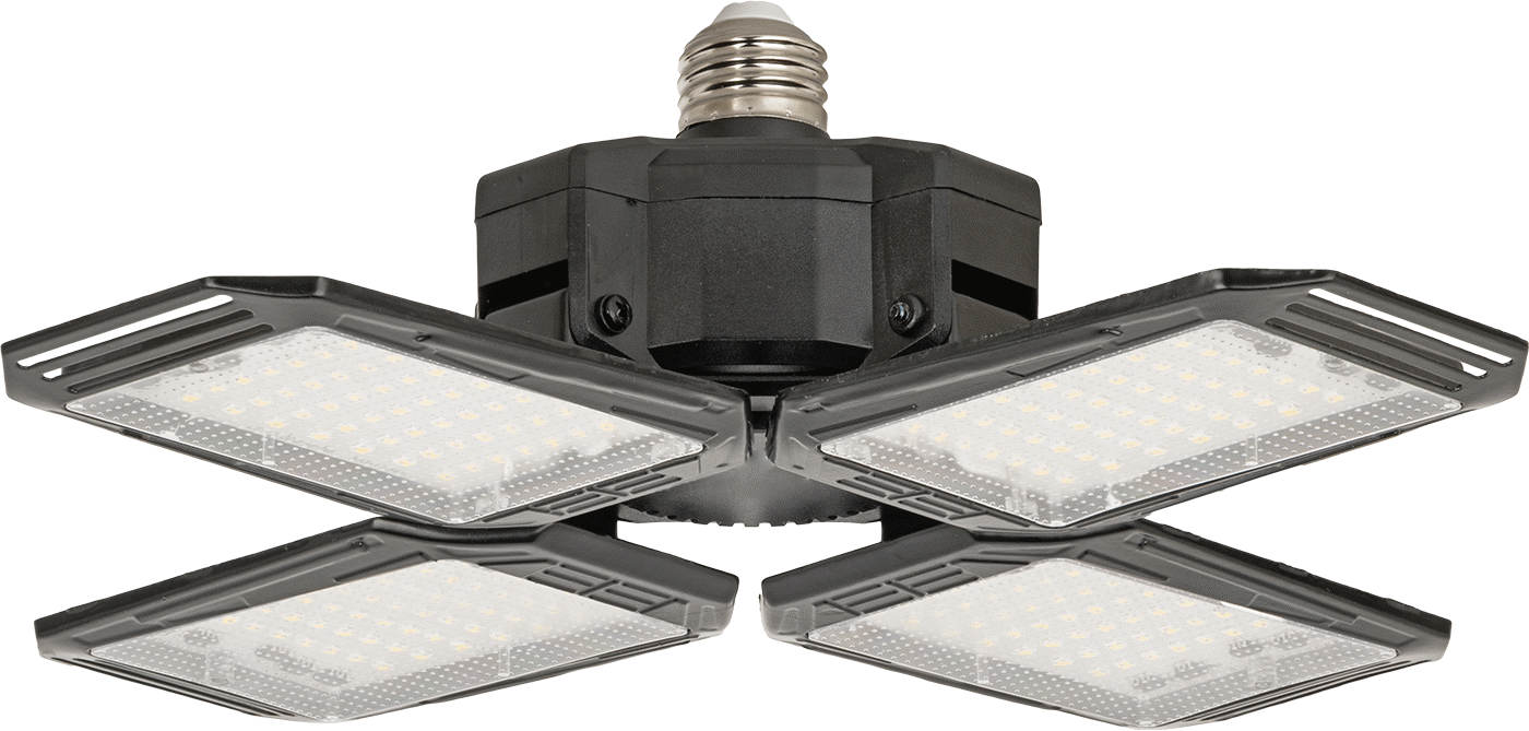 Ultra Parlak Vidalı Tabanlı Panel Ampul, 4 Panel ile, 15000 Lumens