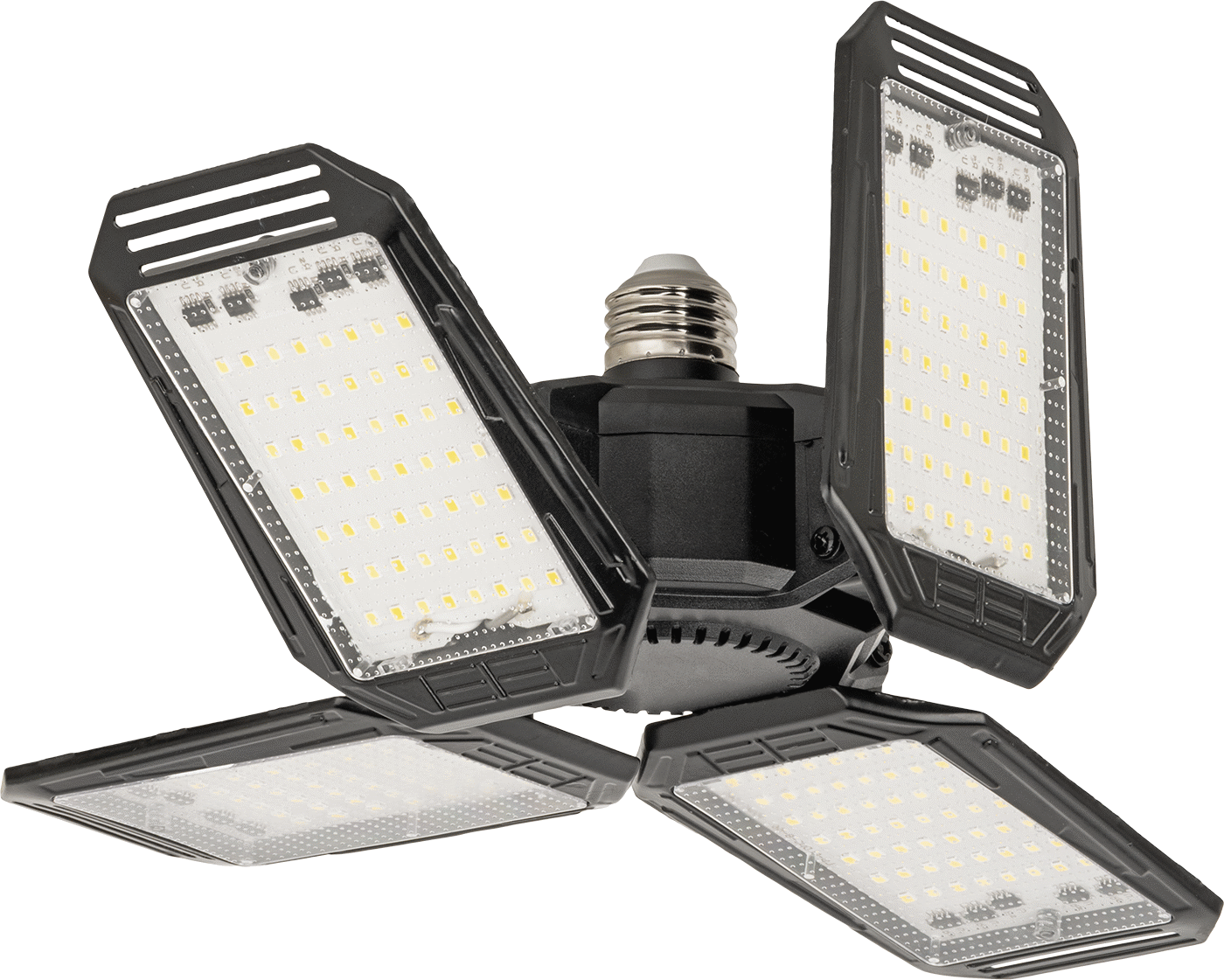 Ultra Parlak Vidalı Tabanlı Panel Ampul, 4 Panel ile, 15000 Lumens