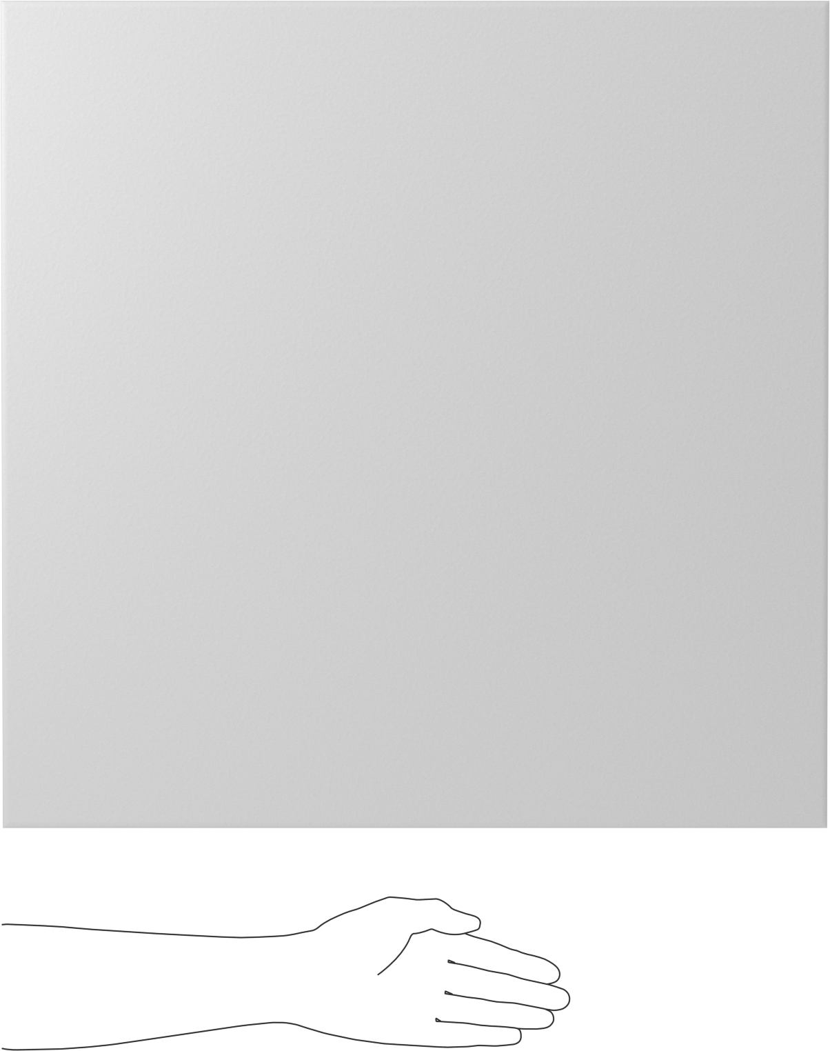 Hava Koşullarına Dayanıklı VHMW Polietilen, 24" x 24" x 1/4"