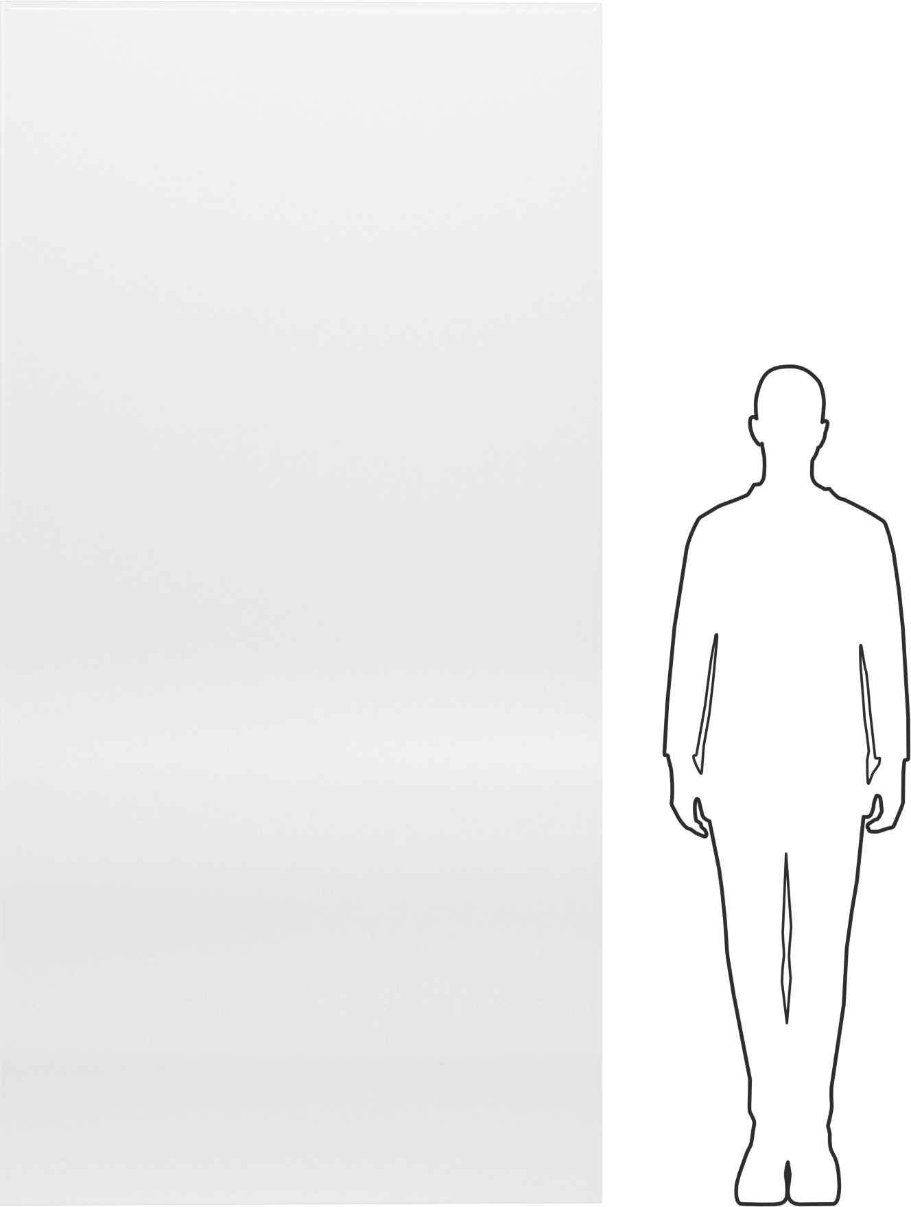 Şeffaf Statik Elektrik Giderici Döküm Akrilik, Çizilmeye ve UV Işınlarına Dayanıklı, 48" x 96" x 3/16"