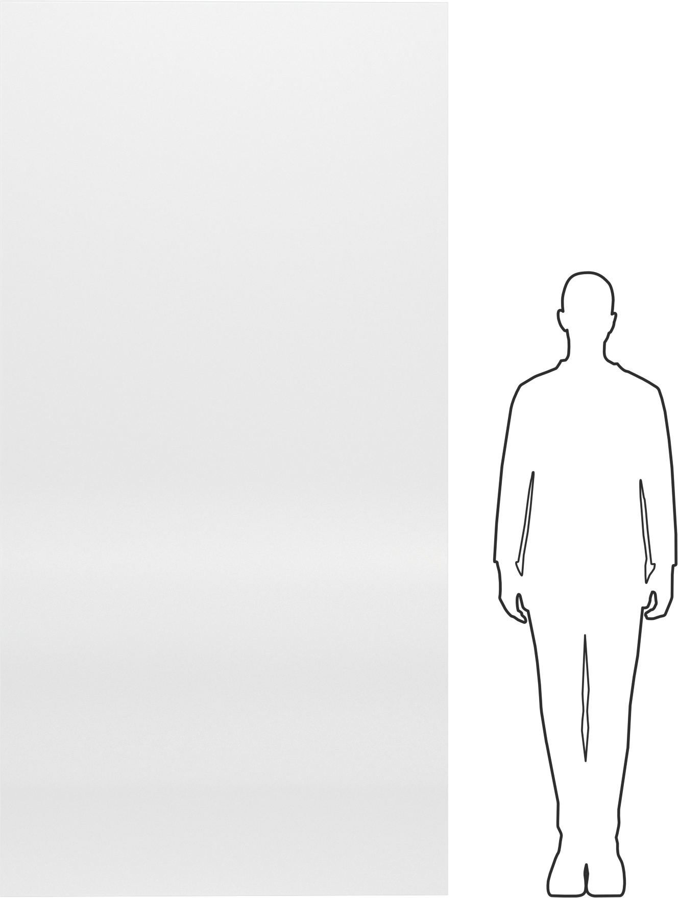 Şeffaf Statik Elektrik Giderici Döküm Akrilik, Çizilmeye ve UV Işınlarına Dayanıklı, 48" x 96" x 1/4"