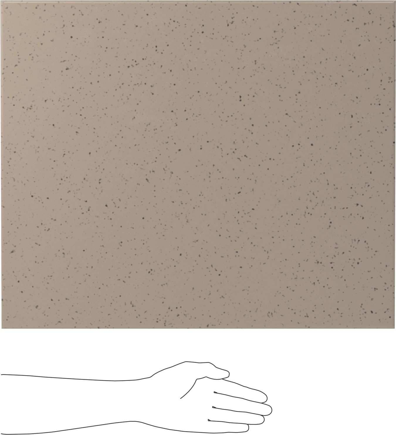 Elektrik Yalıtımlı Mika Levha, 20" x 24", 1/4" Kalınlık
