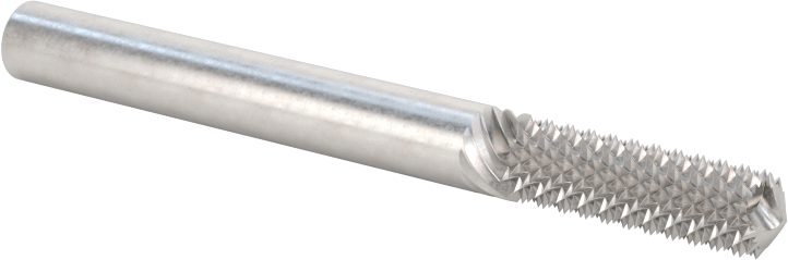 Fiberglas için Freze Ucu, Elmas Desenli Oluklar, 3/16" Çaplı Matkap/Freze Kesimi