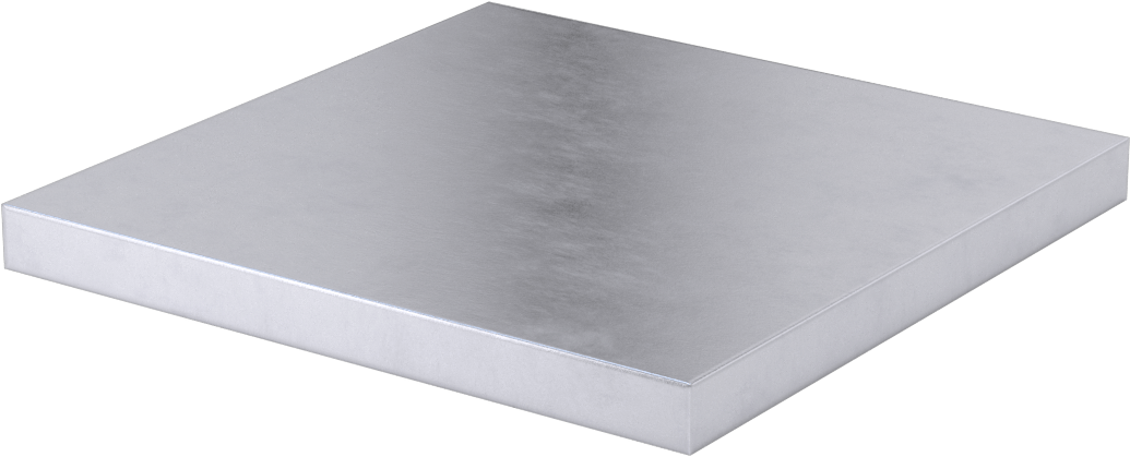 Yüksek Mukavemetli 625 Nikel, Levha, 0,5" Kalınlık, 6" x 6"