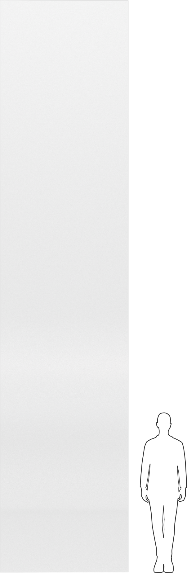 Şeffaf PVC Film, 0,016“ Kalınlık x 54” Genişlik