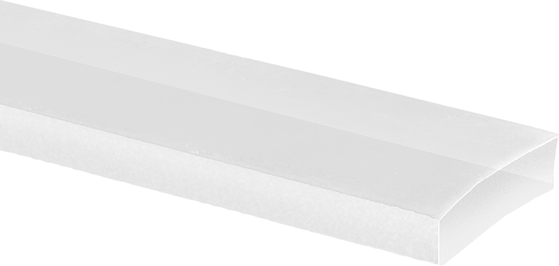 Aşınmaya Dayanıklı Poliüretan Kauçuk, Gıda Endüstrisi, Şerit, 1" x 48", 1/4" Kalınlık