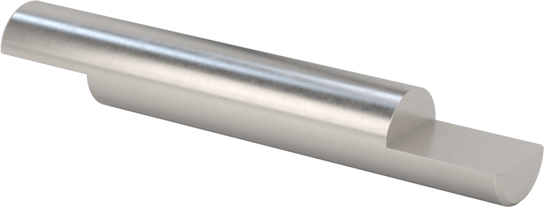 Ekstra Sert C2 Tungsten Karbür Çubuk, Çentikli, 3/8“ Çap x 2-1/2” Uzunluk