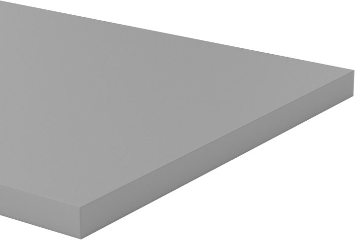 CPVC Çubuk, 2 inç Genişlik, 1/8" Kalınlık