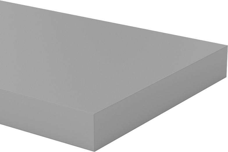 CPVC Çubuk, 2-1/2" Genişlik, 3/8" Kalınlık