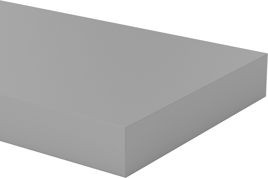 CPVC Çubuk, 4" Genişlik, 3/4" Kalınlık