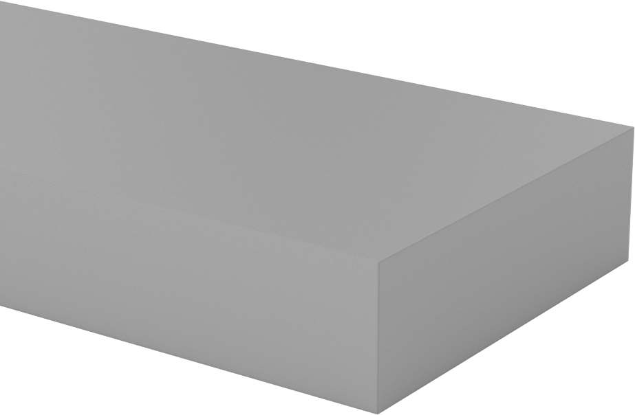 CPVC Çubuk, 4" Genişlik, 1-1/4" Kalınlık