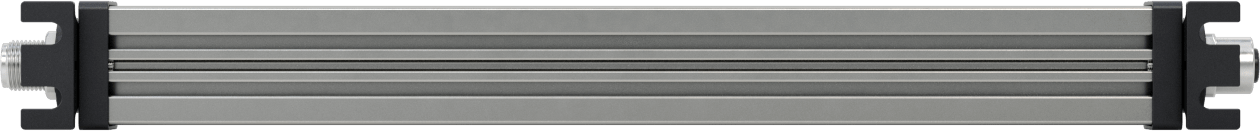 Kuru Ortam Şerit Makinesi Işığı, 24V DC, Kademeli, 10-1/4“ Uzunluk x 1-1/4” Toplam Yükseklik