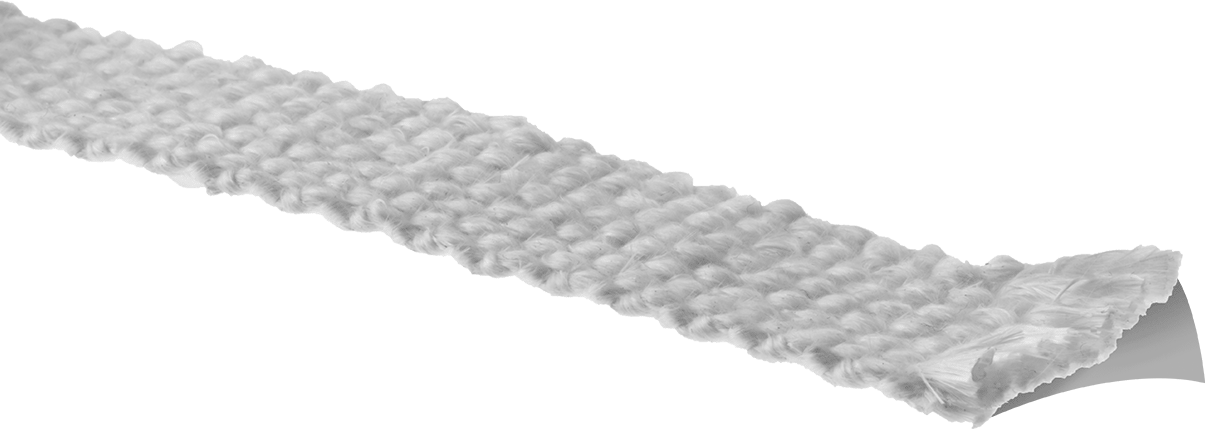 Fiberglas Kumaş Şerit, Yapışkanlı Arka Yüzeyli, 2“ Genişlik x 0,063” Kalınlık