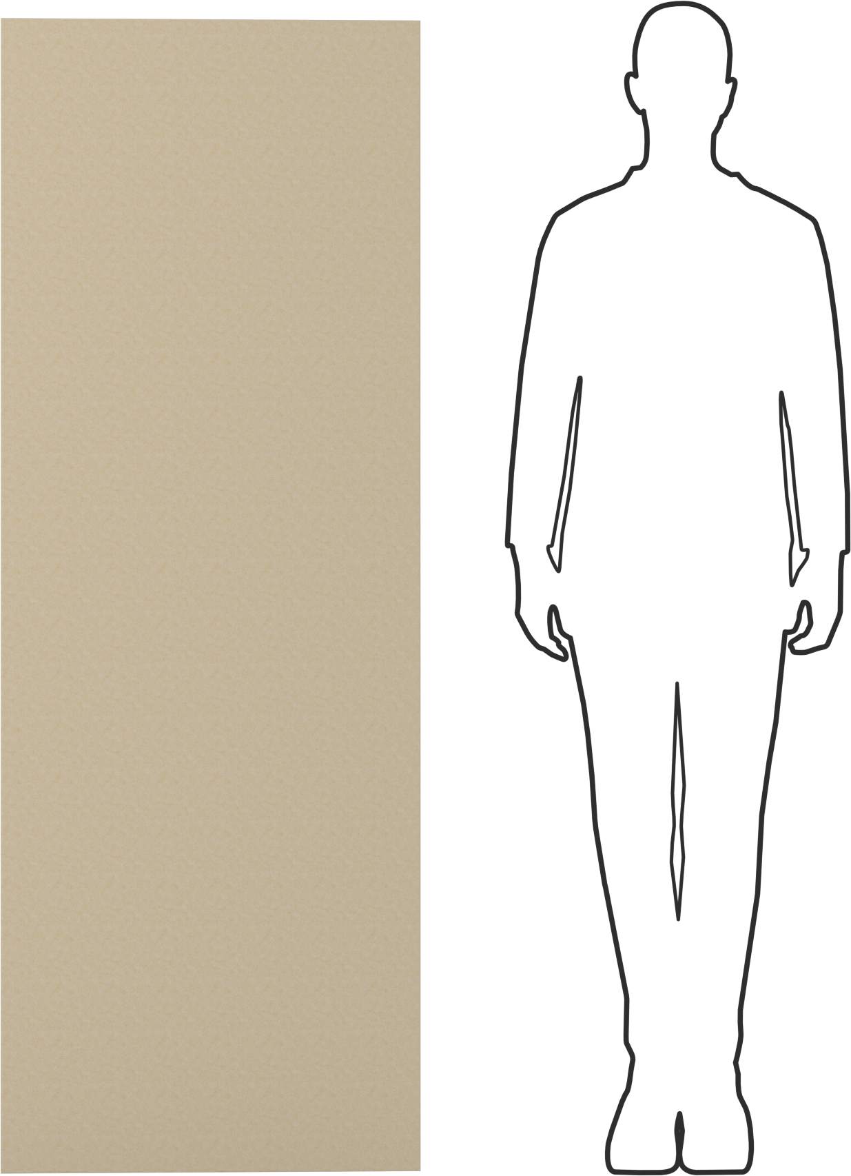 Yüksek Sıcaklık Keçesi, Levha, 24" x 66", 0,0500" Kalınlık