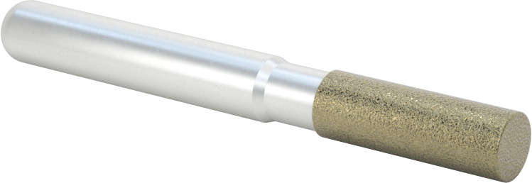 Seramikler için Düz Freze Ucu, 1/4" Kesme Çapı