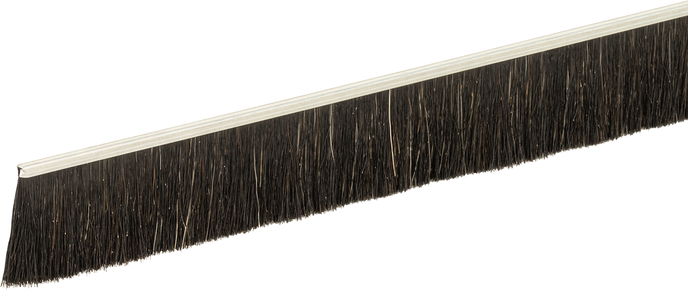 At Kılı Kıllı Sıkı Sızdırmaz Şerit Fırça, 3/16“ Genişlik x 7/32” Yükseklik Destek, 2 inç Toplam Yükseklik