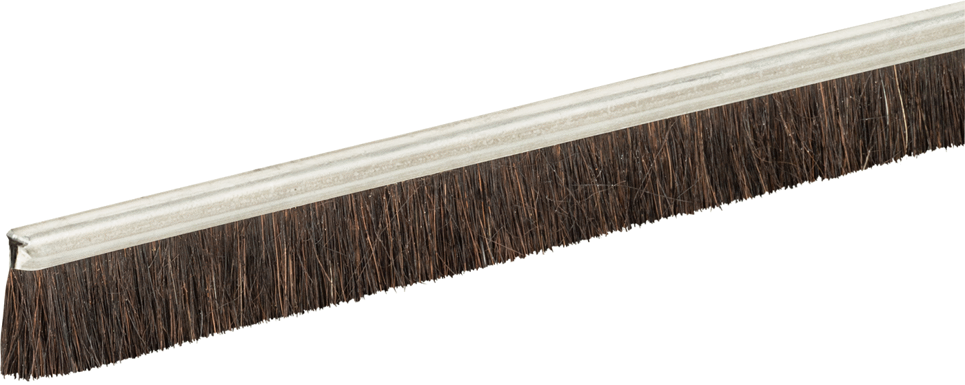 At Kılı Kıllı Sıkı Sızdırmaz Şerit Fırça, 5/16“ Genişlik x 5/16” Yükseklik Destek, 1" Toplam Yükseklik