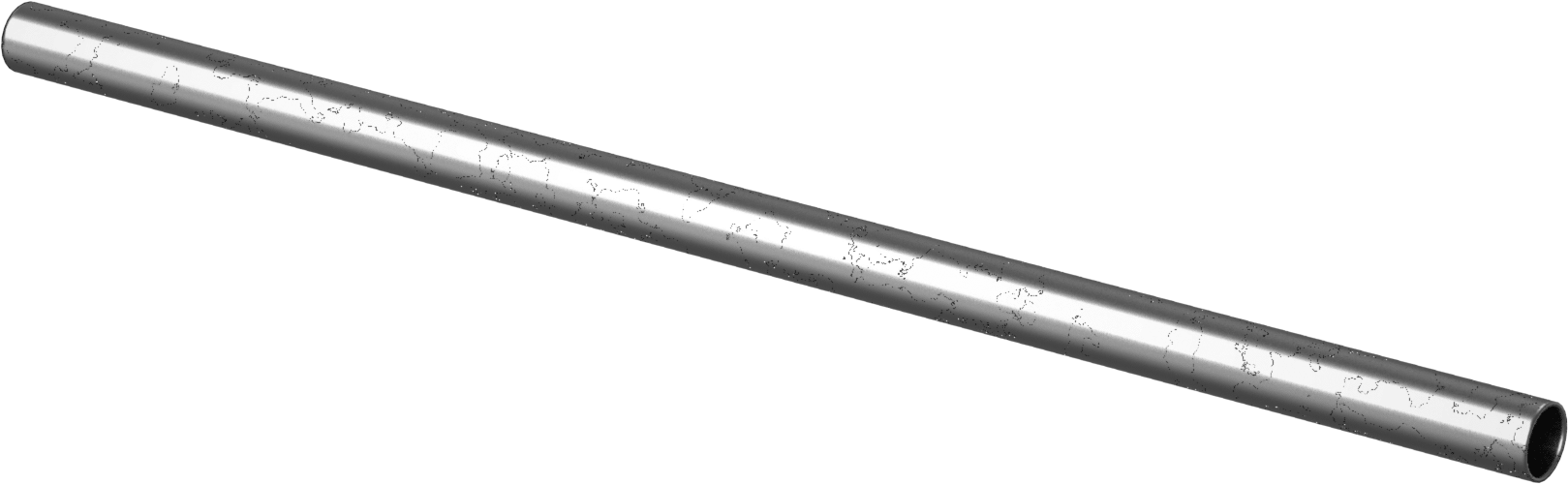 Kolay Kaynaklanabilir 9. Sınıf Titanyum, 1/2" OD, 0.448" ID