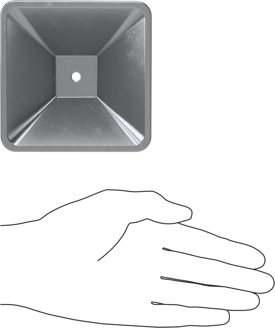 Target for 1-1/2" and 2" Wide Post