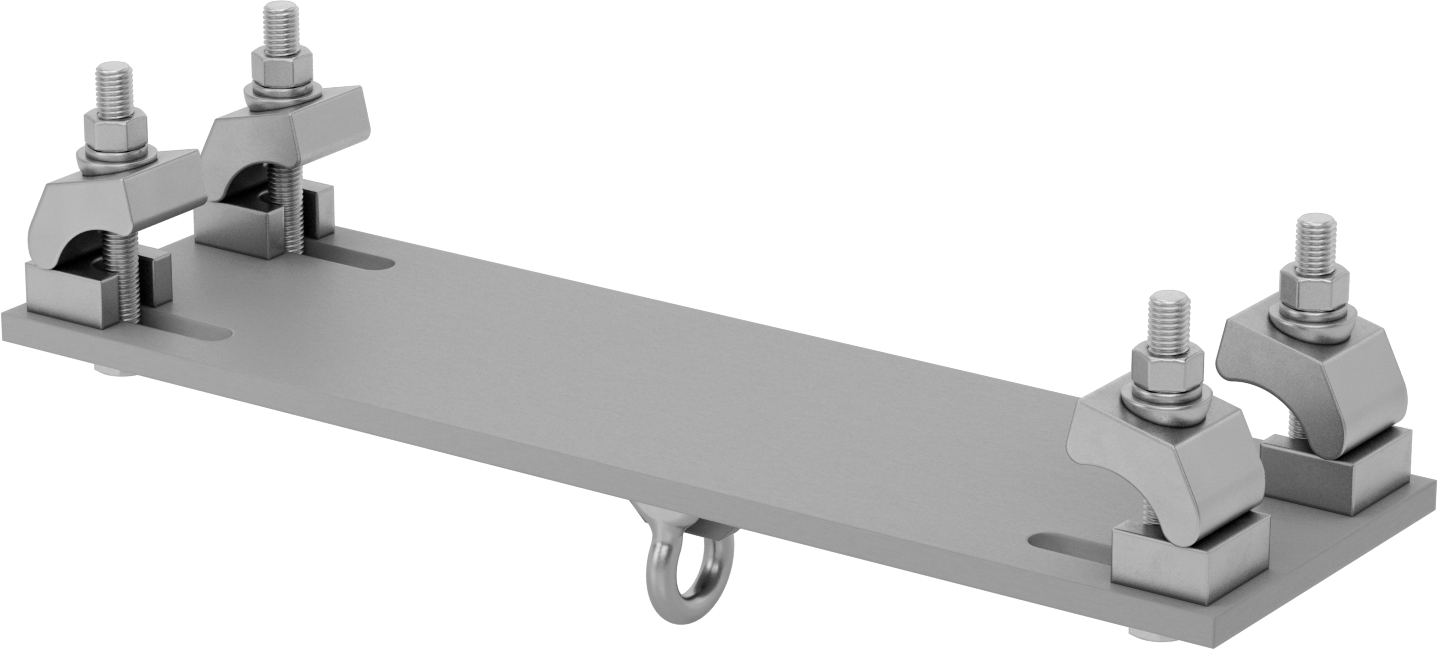 Kancalar ve Askılar için Kiriş Kelepçesi, 16“- 20” Kiriş Genişliği için