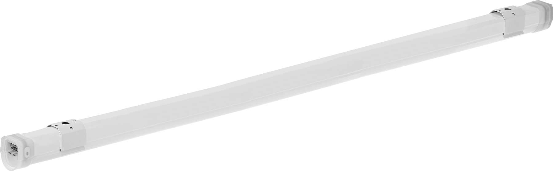Yıkanabilir Tavan ve Duvar Şerit Işığı, Dahili LED ile, 43-1/4" Toplam Uzunluk