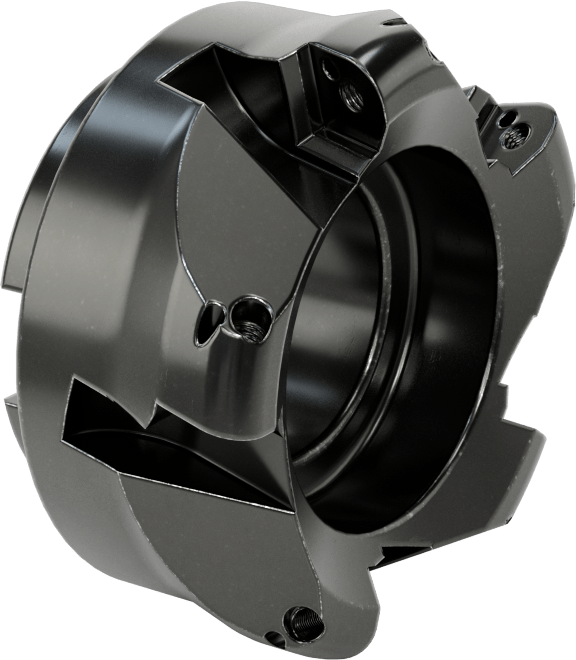 1-7/8“ Kalınlık x 3-1/2” Çap Değiştirilebilir Karbür Uçlu Freze Bıçağı için Freze Tutucu