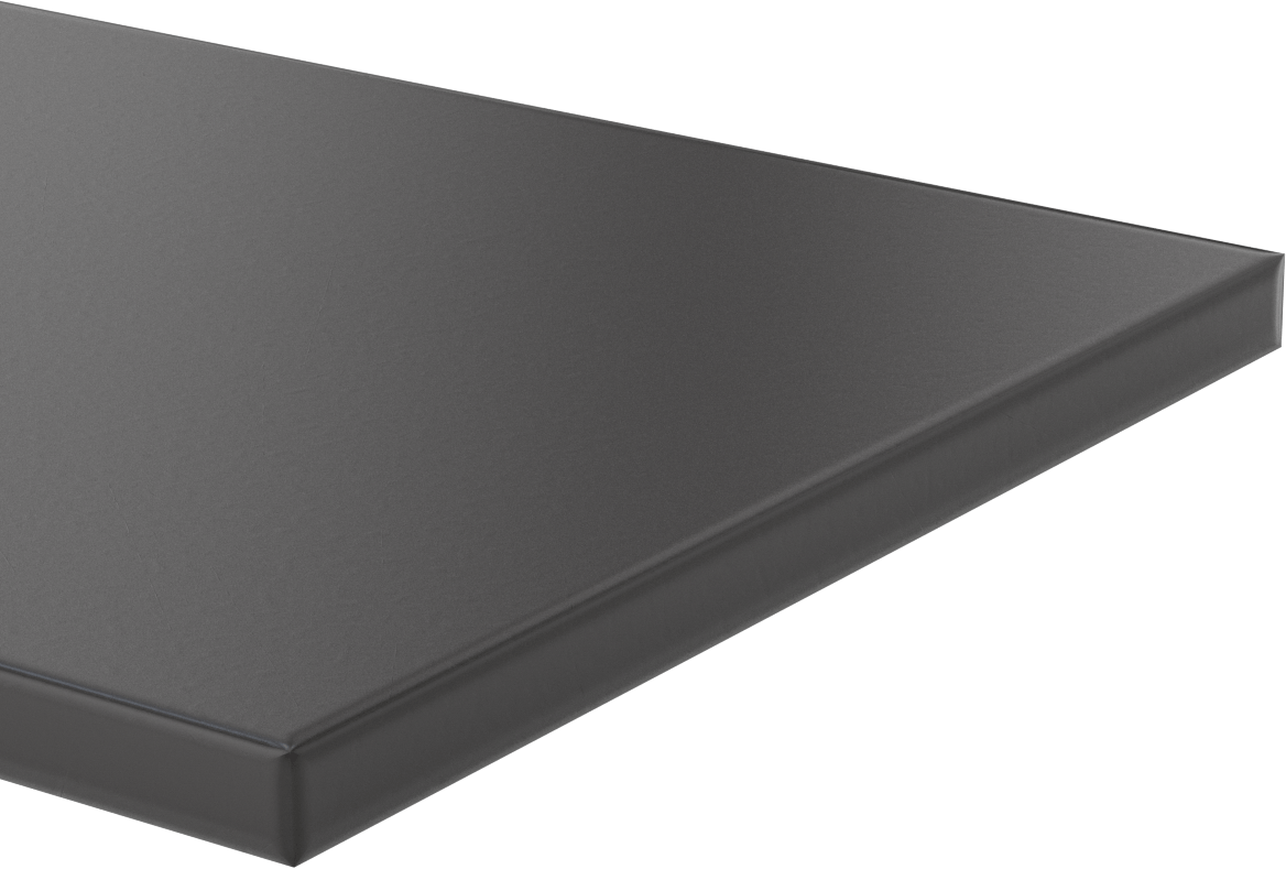 Karbon Dolgulu UHMW Polietilen Levha, Elektrik İletken, Kaygan, 12" x 24" x 3/4"