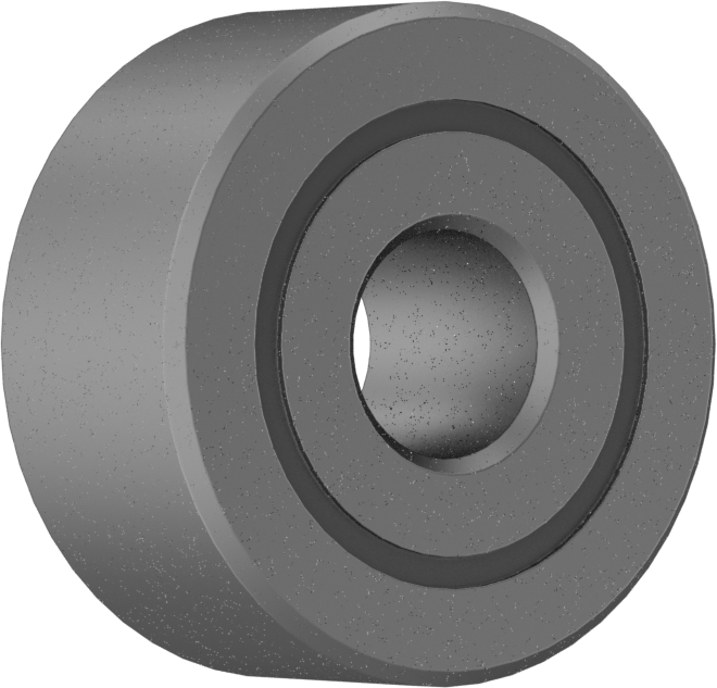 Açısal Temaslı Çift Sıralı Bilyalı Rulman, Ekranlı, Ticaret No. 3200-2Z, 10 mm Şaft Çapı için