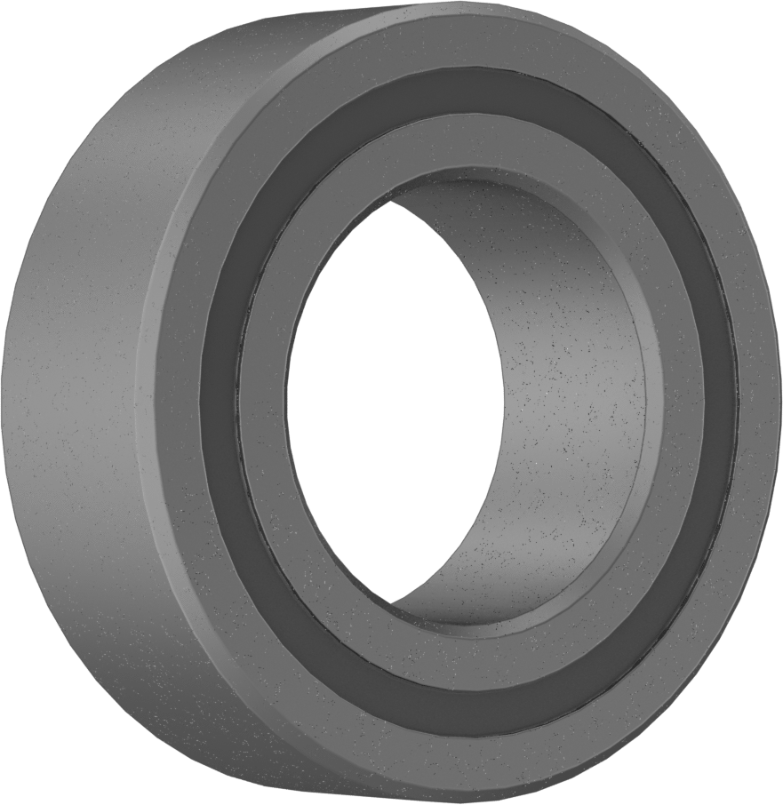 Açısal Temaslı Çift Sıralı Bilyalı Rulman, Ekranlı, Ürün No. 3210-2Z, 50 mm Mil Çapı için