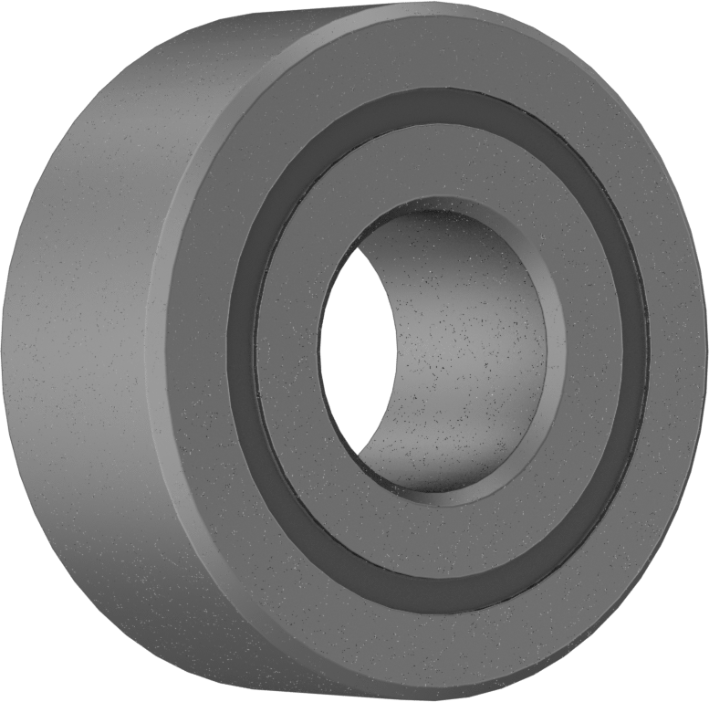 Açısal Temaslı Çift Sıralı Bilyalı Rulman, Ekranlı, Ticaret No. 3305-2Z, 25 mm Mil Çapı için